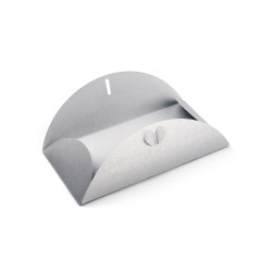 Silver Envelope with Heart Clasp