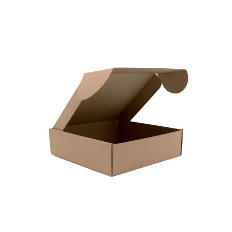 Kleine braune Versandbox, 6 cm hoch