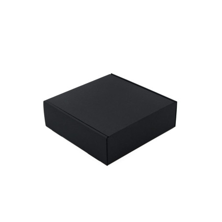 Schwarze Geschenkbox | 185x195x60 mm | Superbox