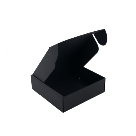 Kleine schwarze Geschenkbox, 6 cm hoch