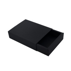 Schwarze Hülse Geschenkbox