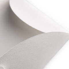 White Envelope with Heart Clasp | 220x110 mm | Superbox