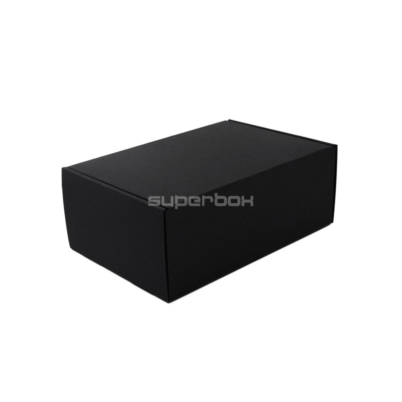 Schwarze Geschenkbox A5 Größe | 220x150x85 mm | Superbox