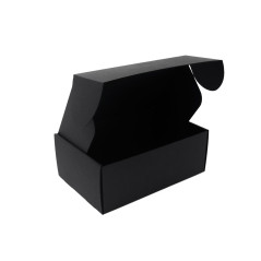 Schwarze A5-Geschenkbox, 85 mm Höhe