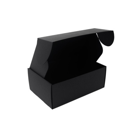 Schwarze A5-Geschenkbox, 85 mm Höhe