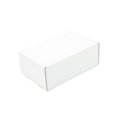 Weiße Geschenkbox A5 Größe | 220x150x85 mm | Superbox