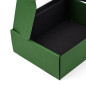 Grüne A5 Geschenkbox mit Fenster | 210x160x70 mm | Superbox Grüne A5 Geschenkbox mit Fenster | 210x160x70 mm | Superbox
