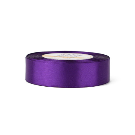 Lebhaftes violettes Satinband | 25 mm x 32 m | Superbox