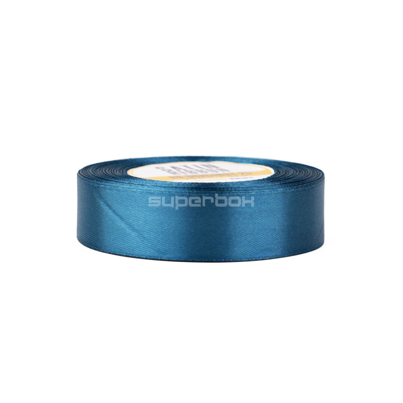 Tiefes türkisfarbenes Satinband | 25 mm x 32 m | Superbox Tiefes türkisfarbenes Satinband | 25 mm x 32 m | Superbox