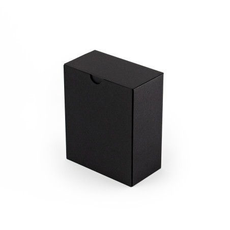 Schwarze längliche Box | 142x77x171 mm | Superbox