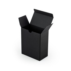 Schwarze längliche Box
