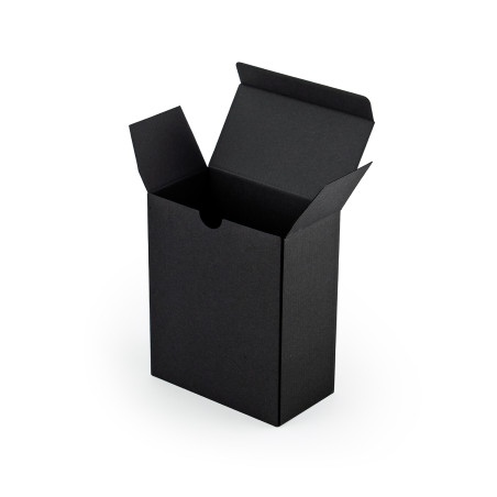Schwarze längliche Box