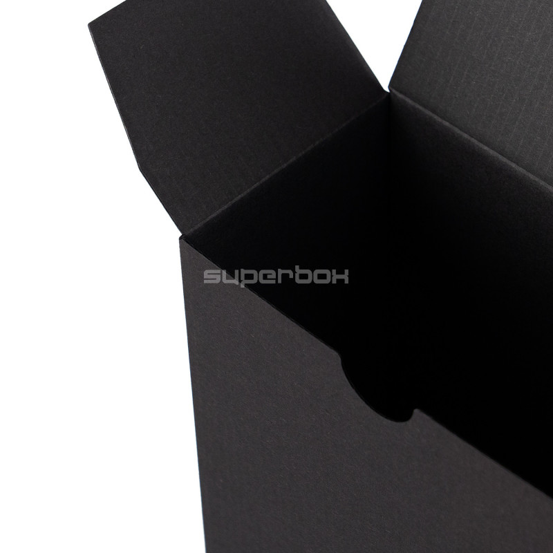 Schwarze längliche Box