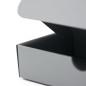 Graue längliche Kartonschachtel | 150x70x30 mm | Superbox