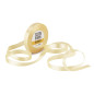 Elegantes cremefarbenes Satinband | 12 mm x 32 m | Superbox