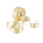 Elegantes cremefarbenes Satinband | 38 mm x 32 m | Superbox