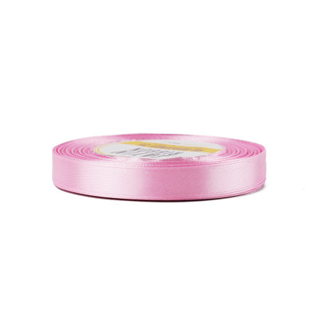 Schickes hellrosa Satinband | 12 mm x 32 m | Superbox