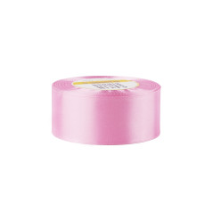 Schickes hellrosa Satinband | 38 mm x 32 m | Superbox