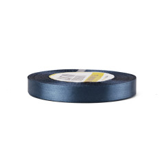 Edles dunkelblaues Satinband | 12 mm x 32 m | Superbox