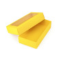 Gelbe Box mit Fenster für Schmuck | 200x110x50 mm | Superbox Gelbe Box mit Fenster für Schmuck | 200x110x50 mm | Superbox