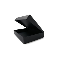 Schwarze A5 Klappdeckel-Geschenkbox