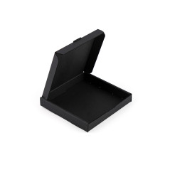 Quadratische schwarze Mattbox, 15 mm hoch