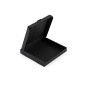 Kleine schwarze flache Box | 105x105x15 mm | Superbox