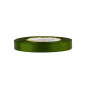 Schmales olivgrünes Satinband | 12 mm x 32 m | Superbox