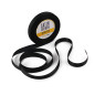 Schmales schwarzes Satinband | 12 mm x 32 m | Superbox