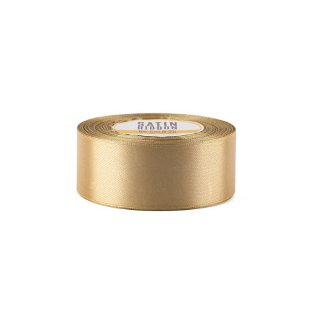 Breites goldenes Satinband | 38 mm x 32 m | Superbox
