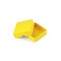 Zweiteilige Kleine Gelbe Schachtel | 90x90x30 mm | Superbox