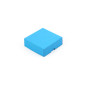 Small Square Sky Blue Cardboard Gift Box | 90x90x30 mm | Superbox