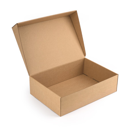 A4-Format braune Klappdeckel-Box