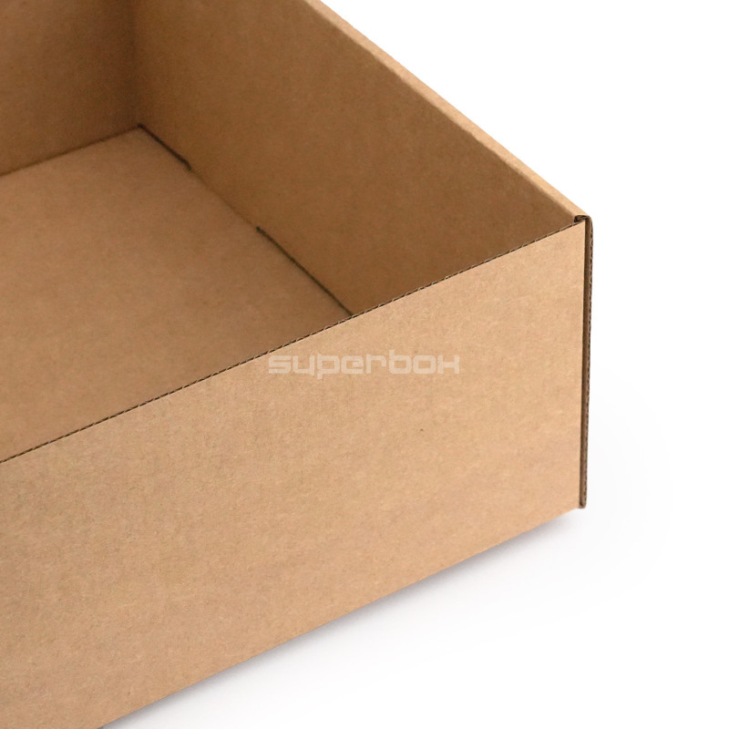 A4-Format braune Klappdeckel-Box