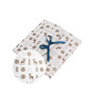 Small White Envelope With Winter Pattern | 155x155x10 mm | Superbox