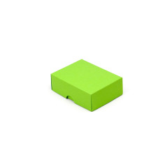 Hellgrüne Karton-Geschenkbox | 95x70x30 mm | Superbox
