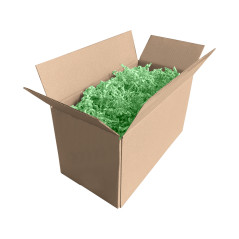 Starre minzfarbene Papierwolle – 4 mm, 1 kg