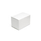 Kleine Weiße Tiefe Geschenkbox | 200x200x100 mm | Superbox