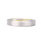 Silbernes Satinband – glänzend, 12 mm breit, 32 m Rolle