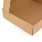 Große braune Kartonschachtel für Geschenke | 360x300x85 mm | Superbox