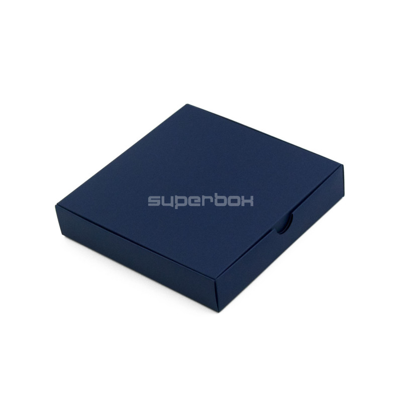 Blaue Kartonbox | 150x150x30 mm | Superbox Blaue Kartonbox | 150x150x30 mm | Superbox