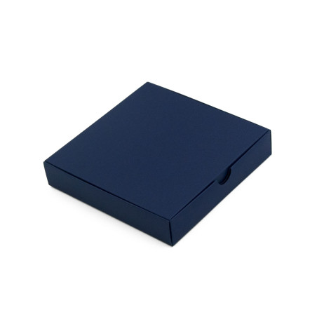 Blaue Kartonbox | 150x150x30 mm | Superbox