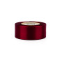 Burgundy satin ribbon – glossy, 38 mm wide, 32 m roll