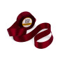 Burgundy satin ribbon – glossy, 38 mm wide, 32 m roll