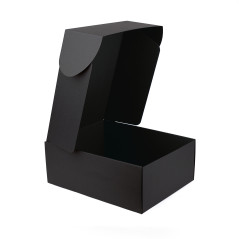 Quick Closing Very Large Black Gift Box, 300x400x150 mm