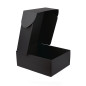 Schnellverschluss-Geschenkbox, sehr groß, schwarz, 300x400x150 mm