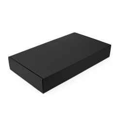 Large black quick closing box, 437x252x67 mm