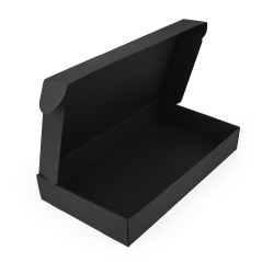 Large Black Quick Closing Box