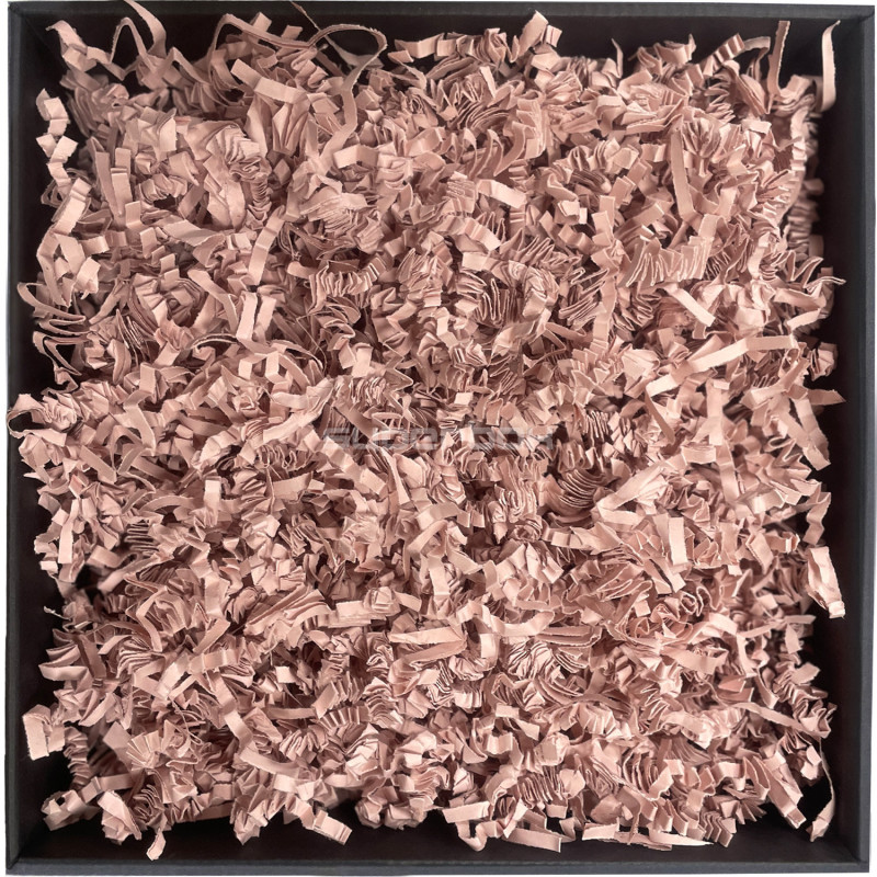 Feste Papierstreifen in Altrosa – 4 mm, 1 kg