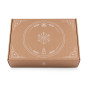 Brown A4 Box with Minimalist Winter Ornaments, 305x215x85 mm Brown A4 Box with Minimalist Winter Ornaments, 305x215x85 mm